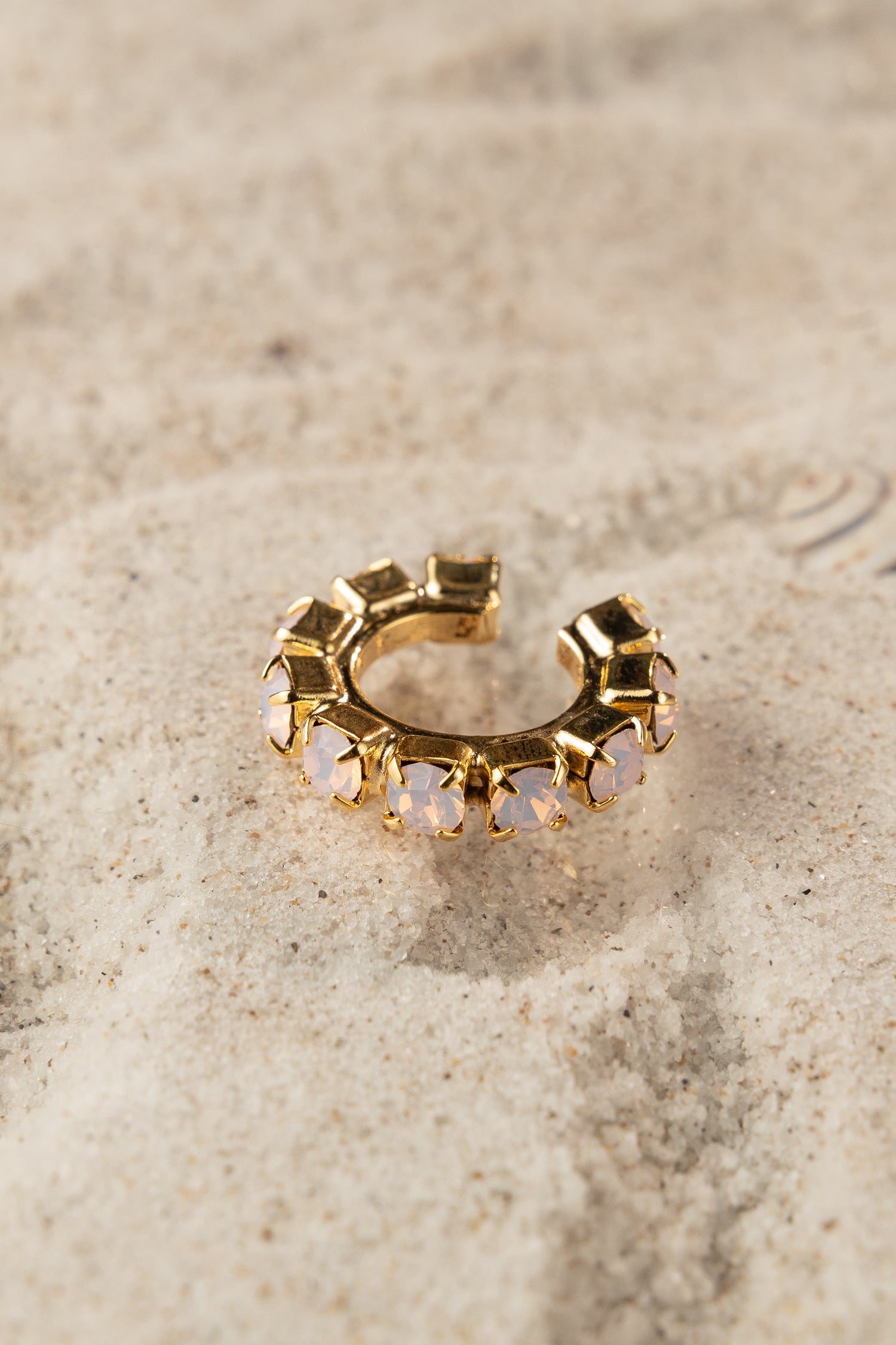 Crystal loop earcuff singolo