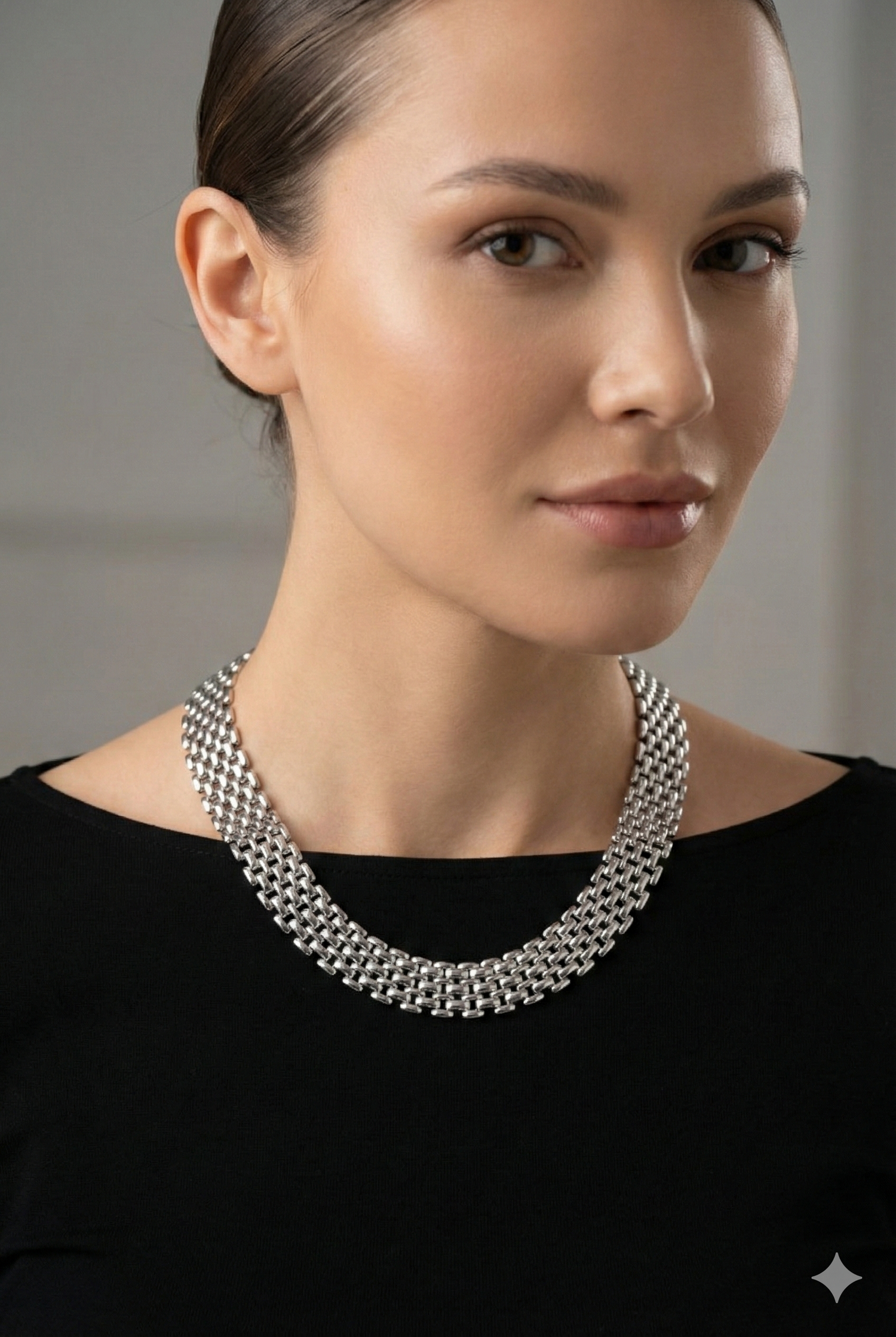 Collana a Maglia Dorata in 3 Varianti Gold Icon