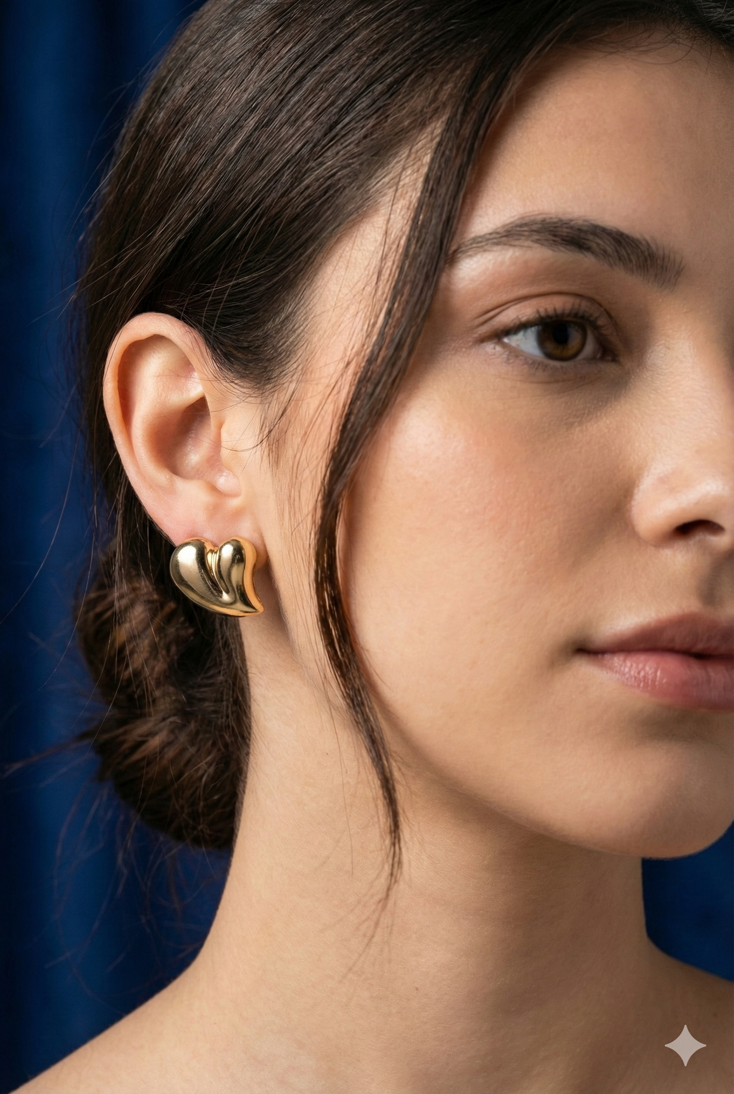 Orecchini cuore DUALIA